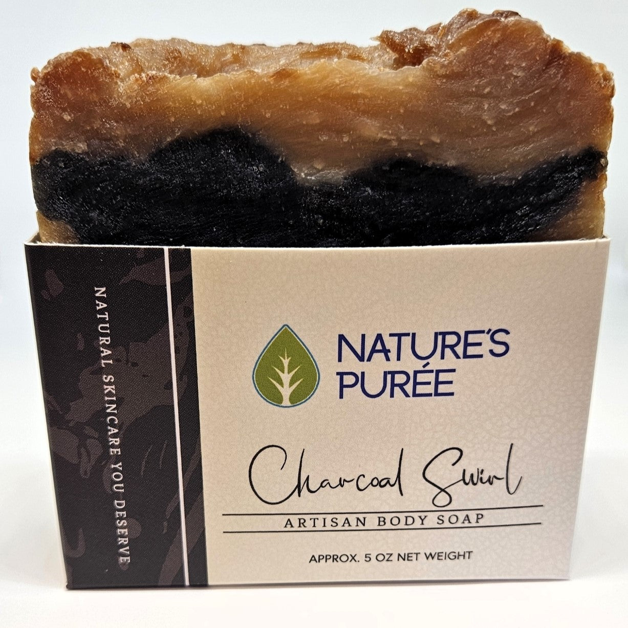 NATURES'S PURÉE CHARCOAL SWIRL BODY SOAP SUBSCRIPTION