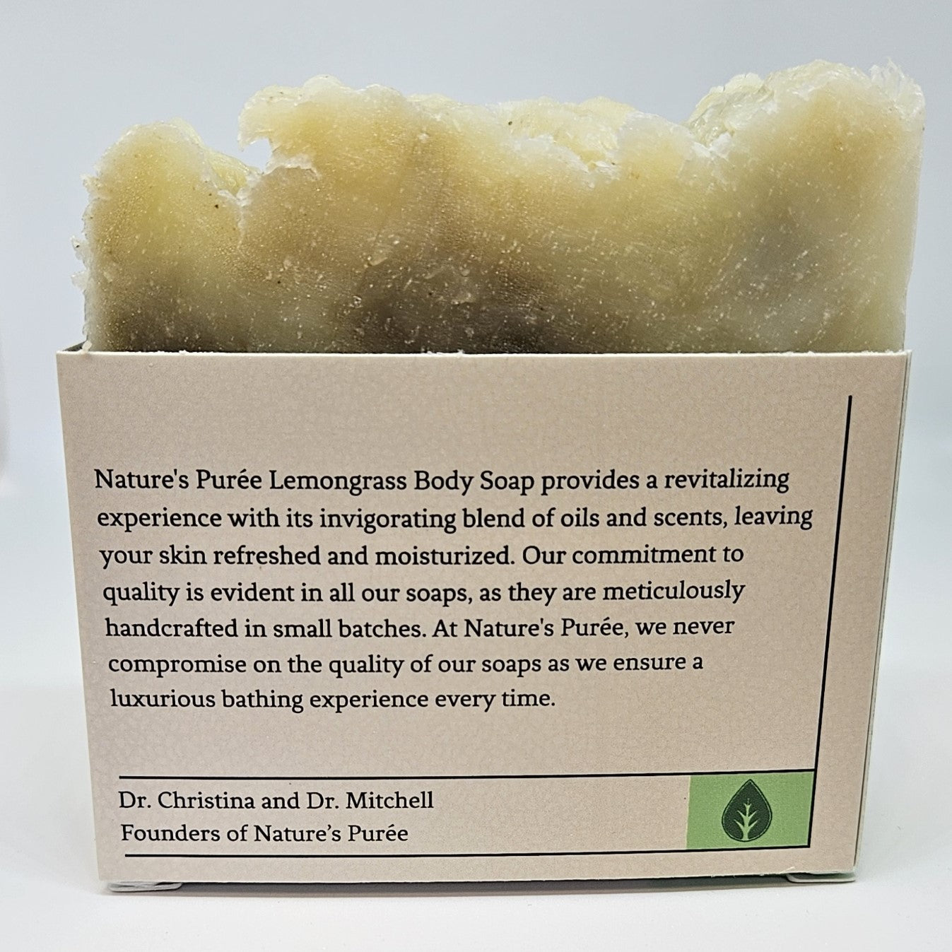 NATURE'S PURÉE LEMONGRASS BODY SOAP