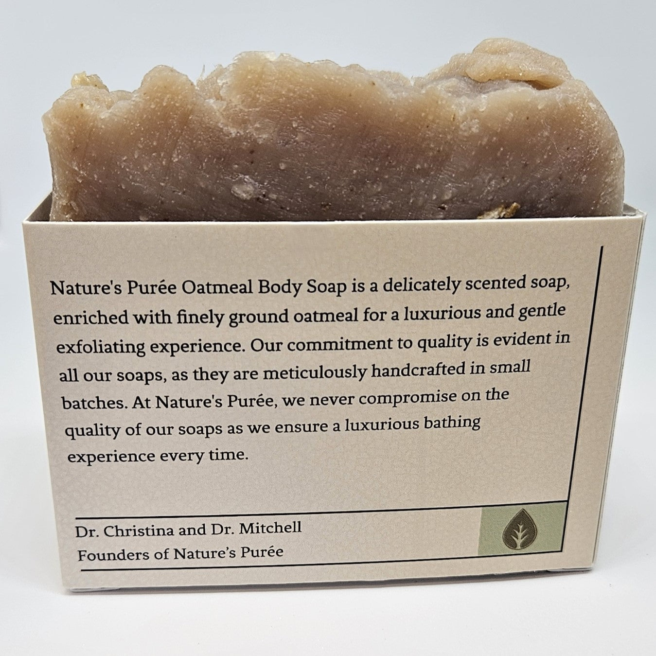 NATURE'S PURÉE OATMEAL BODY SOAP