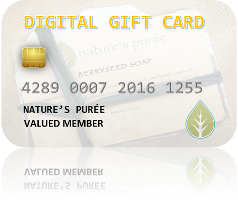 NATURE'S PURÉE DIGITAL GIFT CARD